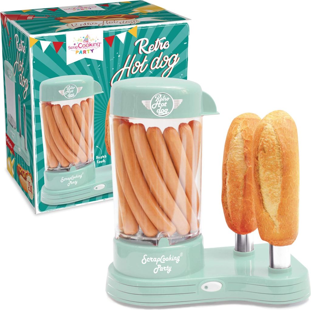 Scrapcooking Retro HOT DOG 134-004-003: Hotdog-apparaat, Productafbeelding 