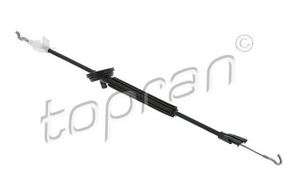 TOPRAN Seilzug Türentriegelung hinten links hinten rechts innen 118 545 für VW TIGUAN (5N)