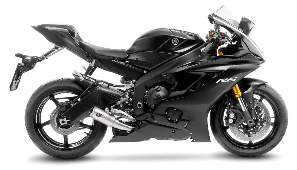 Échappement Circuit Yamaha YZF-R6 LeoVince LV Corsa Racing en Titane