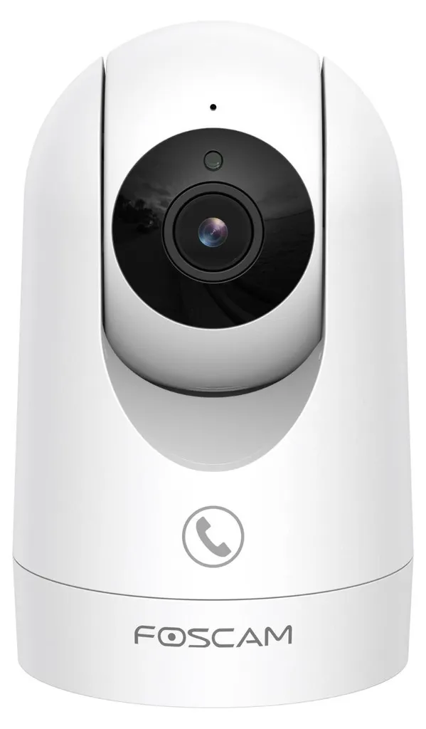 Caméra WiFi Foscam R8M Blanche : Évitez les intrusions avec Alertes AI