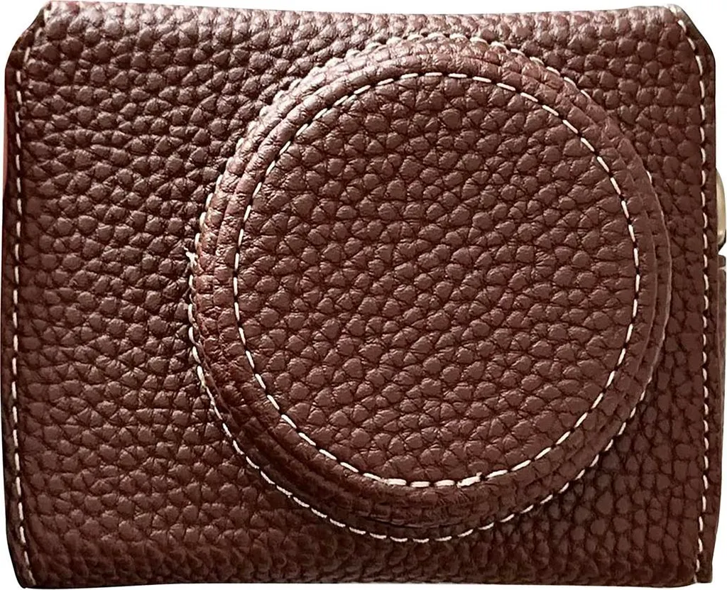 Étui de protection pour appareil photo Sony ZV1F en cuir vintage marron