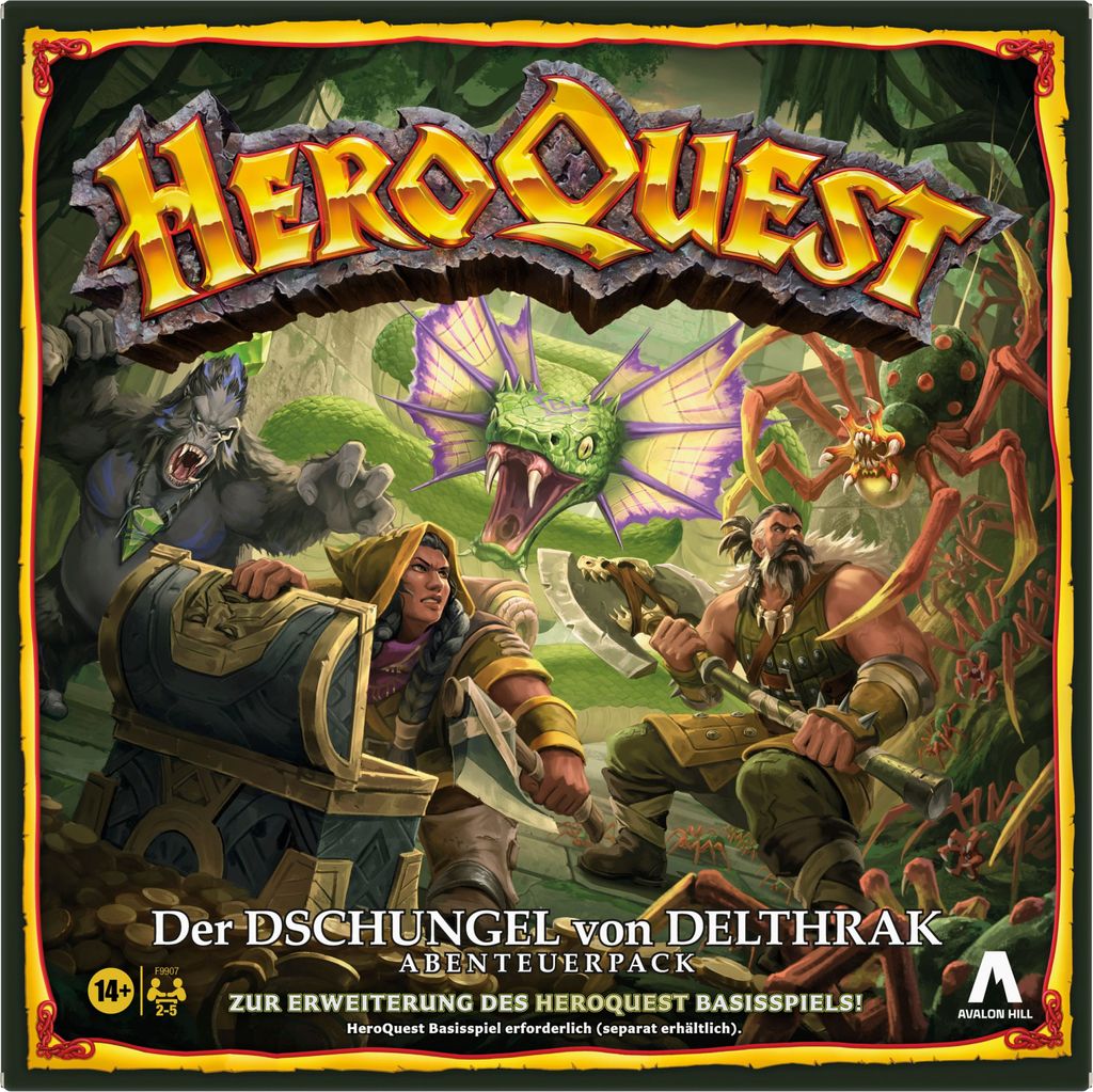 Hasbro Gaming Avalon Hill Pakiet wypraw HeroQuest Jungles Zdjęcie produktu 