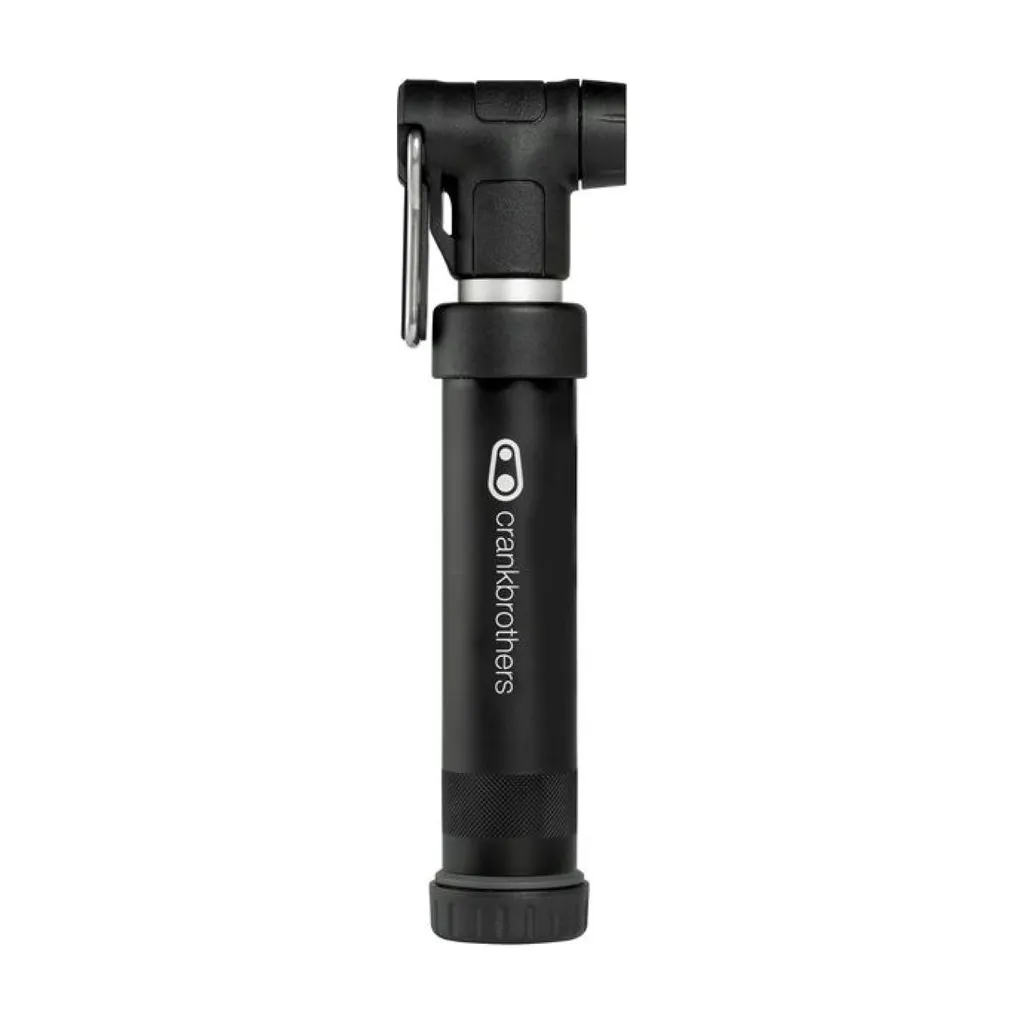 Pompe Crankbrothers Gem S à Double Piston 100 PSI Midnight Edition