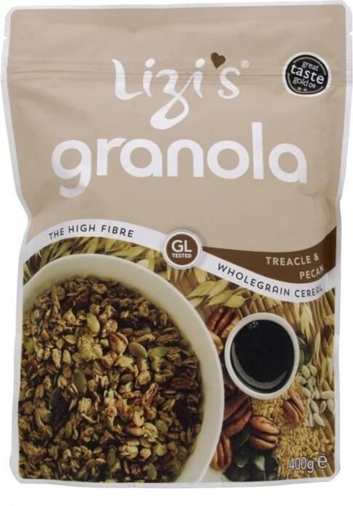 LIZI's Granola, Treacle & Pecan 400g