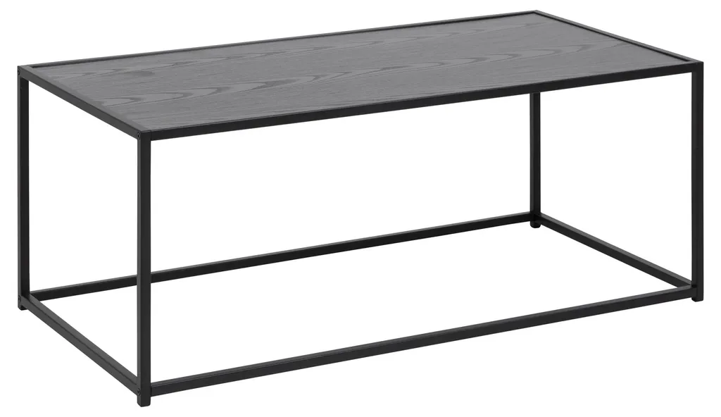 Tavolino SEAFORD Industriale Legno e Metallo - Offerta Salotto Moderno