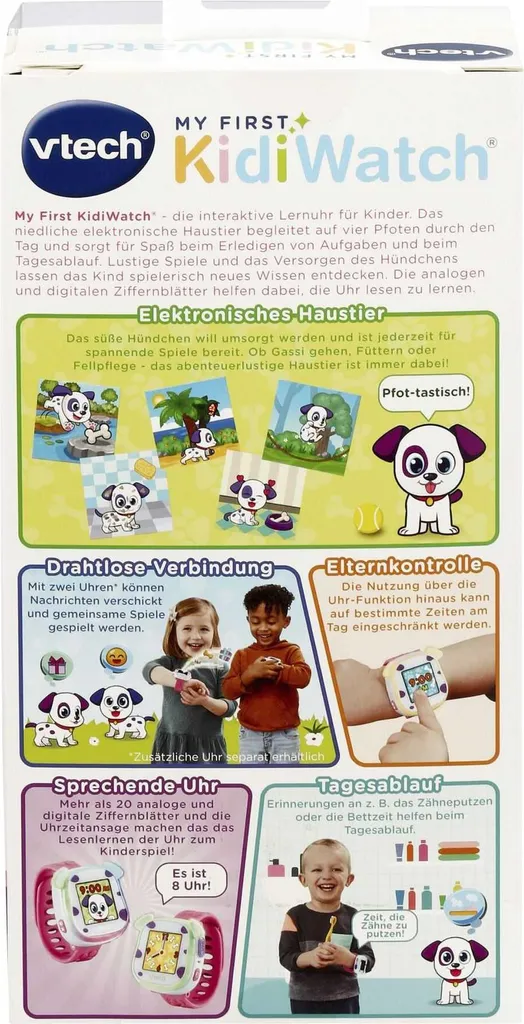 My First KidiWatch rose : montre connectée éducative pour enfant VTech - 13