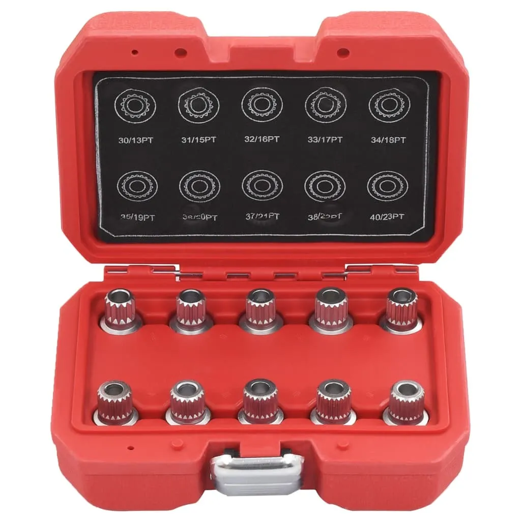 vidaXL Kit de 10 écrous de roue et serrure de jante pour BMW série 1 3 5