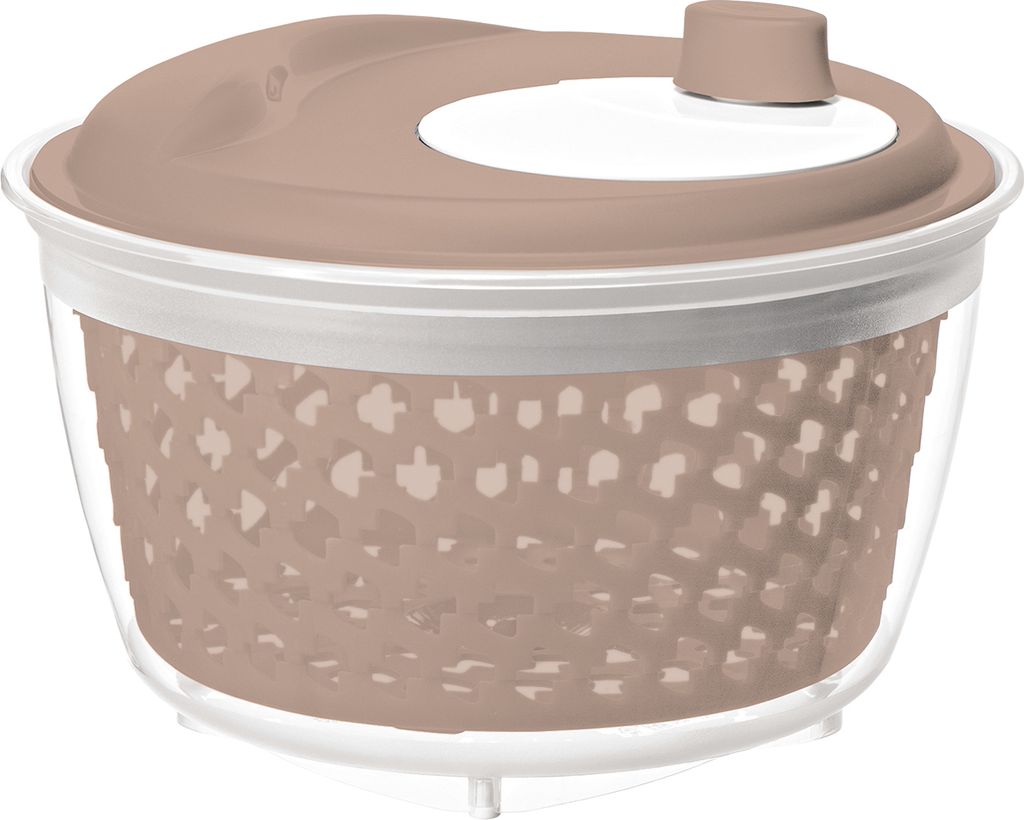 Salatschleuder 4,5 l FRESH, Farbe:Meadow rose Produktbild 
