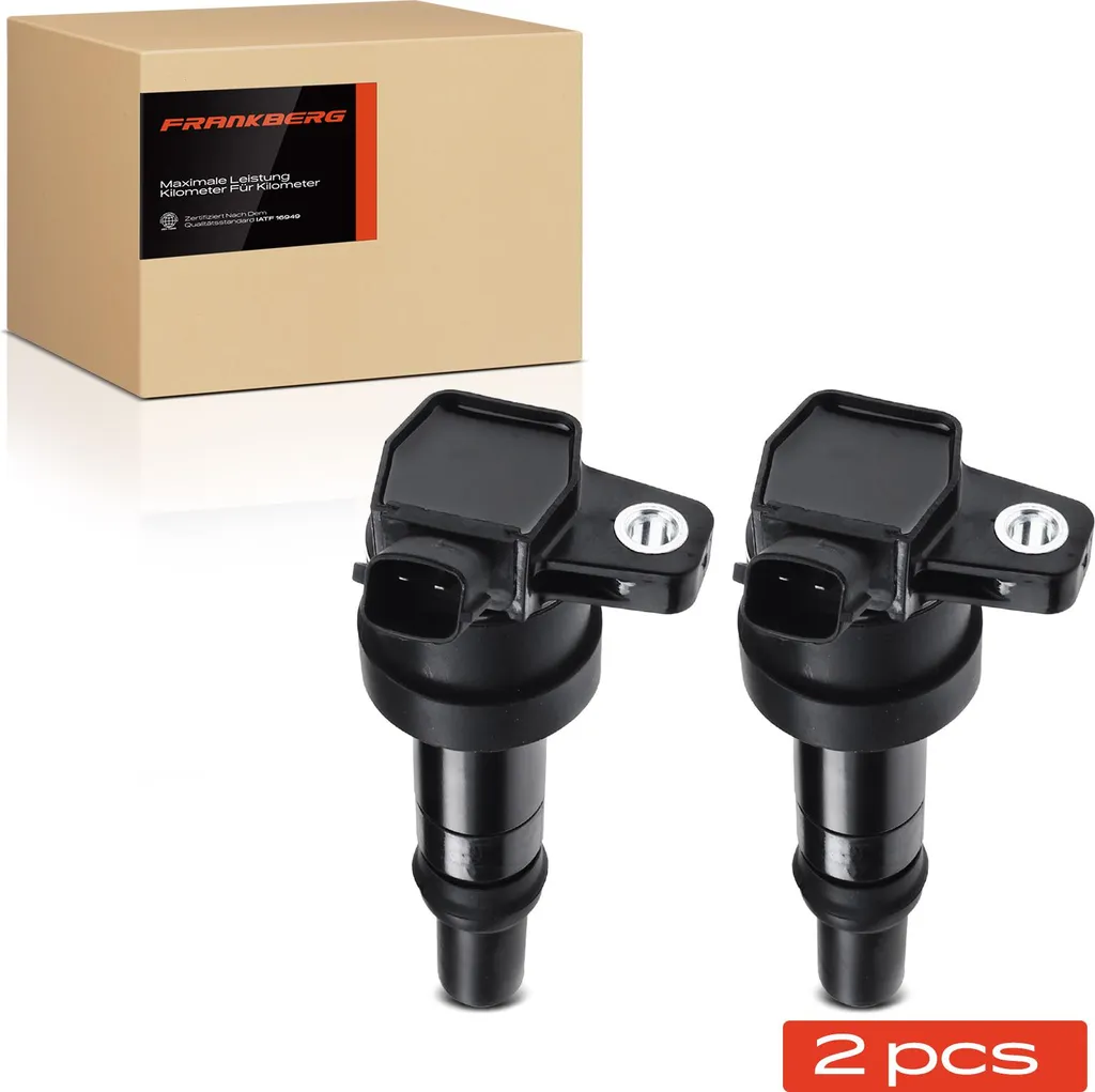 Pack de 2 Bobines d'Allumage pour Hyundai i10 BA IA et Kia Picanto