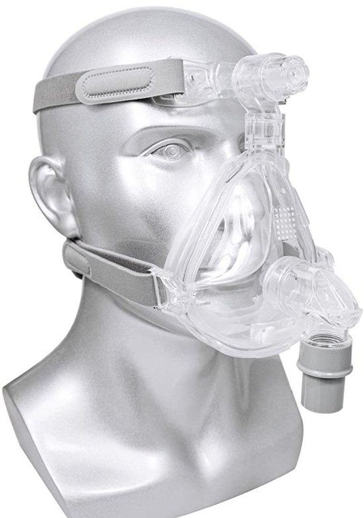 Schnell einatemasker für Schlafapnoe und Schnarchen, frei bewegliche Kopfband, universell (M)