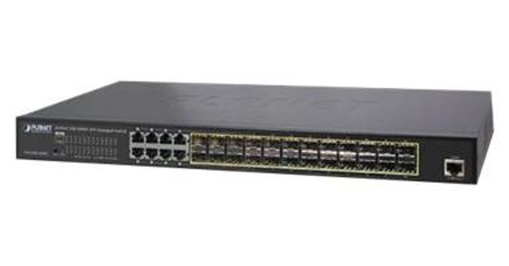 PLANET GS-5220-16S8CR, Zarządzany, L2+, Gigabit Ethernet Zdjęcie produktu 