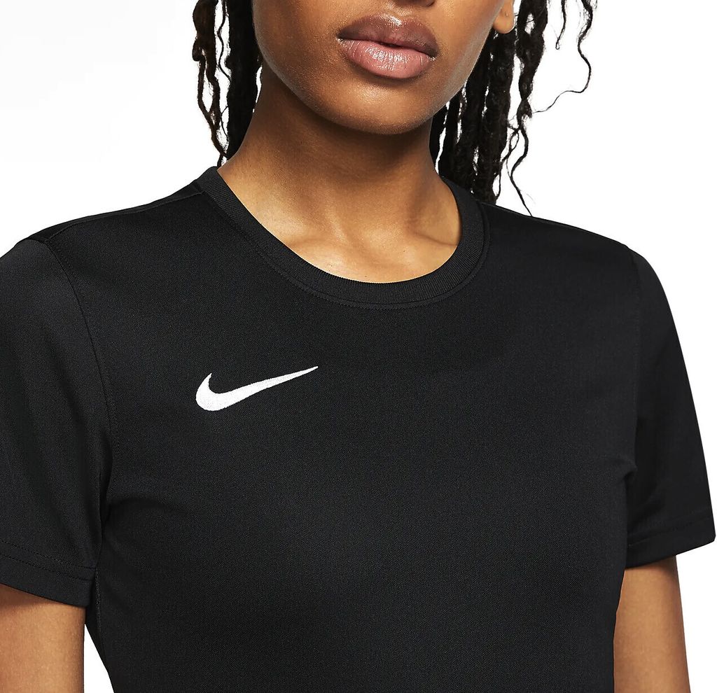 Nike Dri Fit Park 7 Jby Kurzarm-t-shirt Schwarz S Frau Produktbild 9
