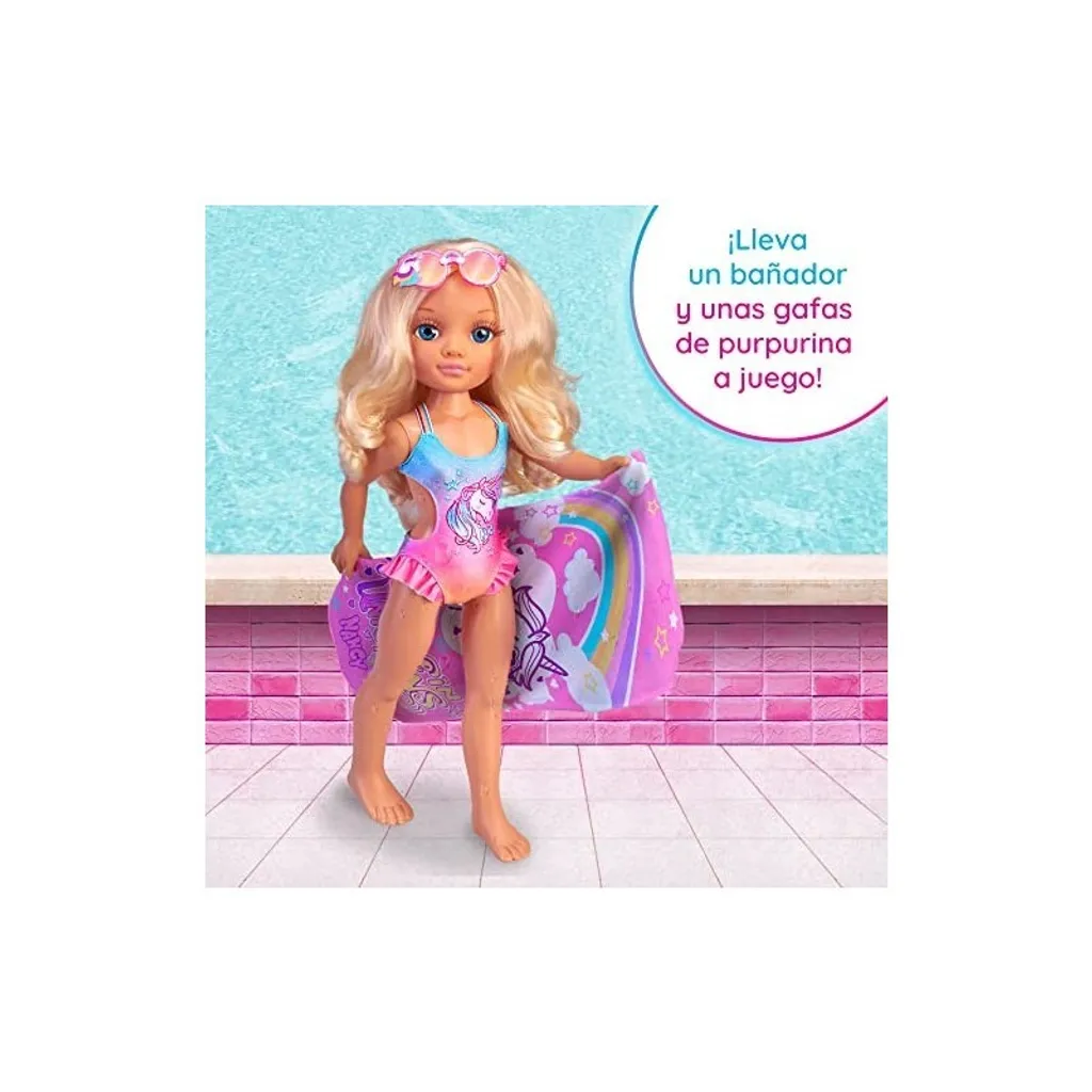 Nancy Poupée avec Serviette Magique Multicolore : Pack de Jeu Complet - 8