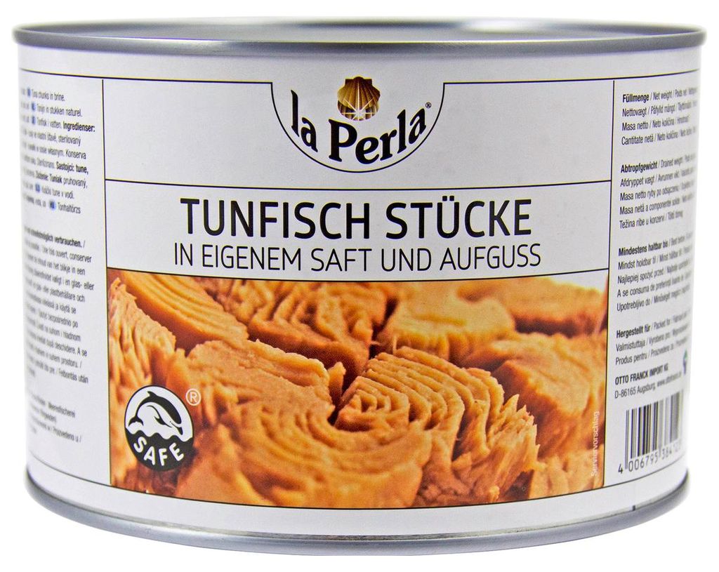 Kousky tuňáka La Perla ve vlastní šťávě a nálevu v Obrázek produktu 
