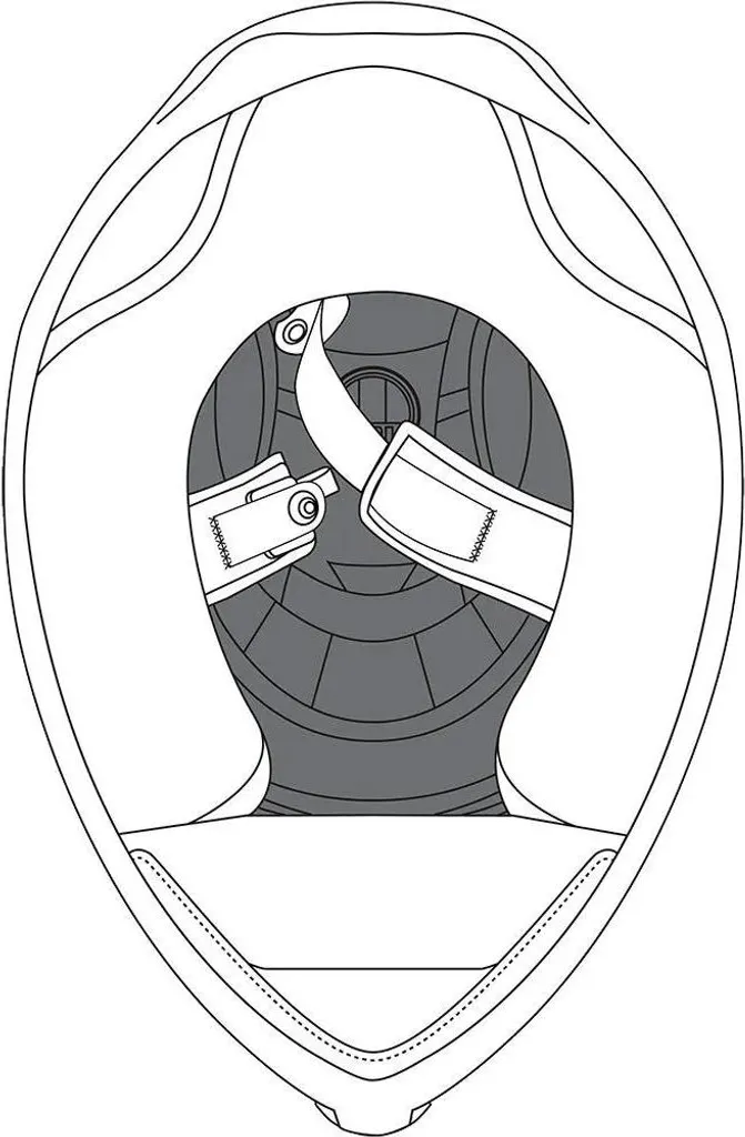AGV K-5 S Rembourrage Intérieur Noir Taille L - Coiffe de Rechange