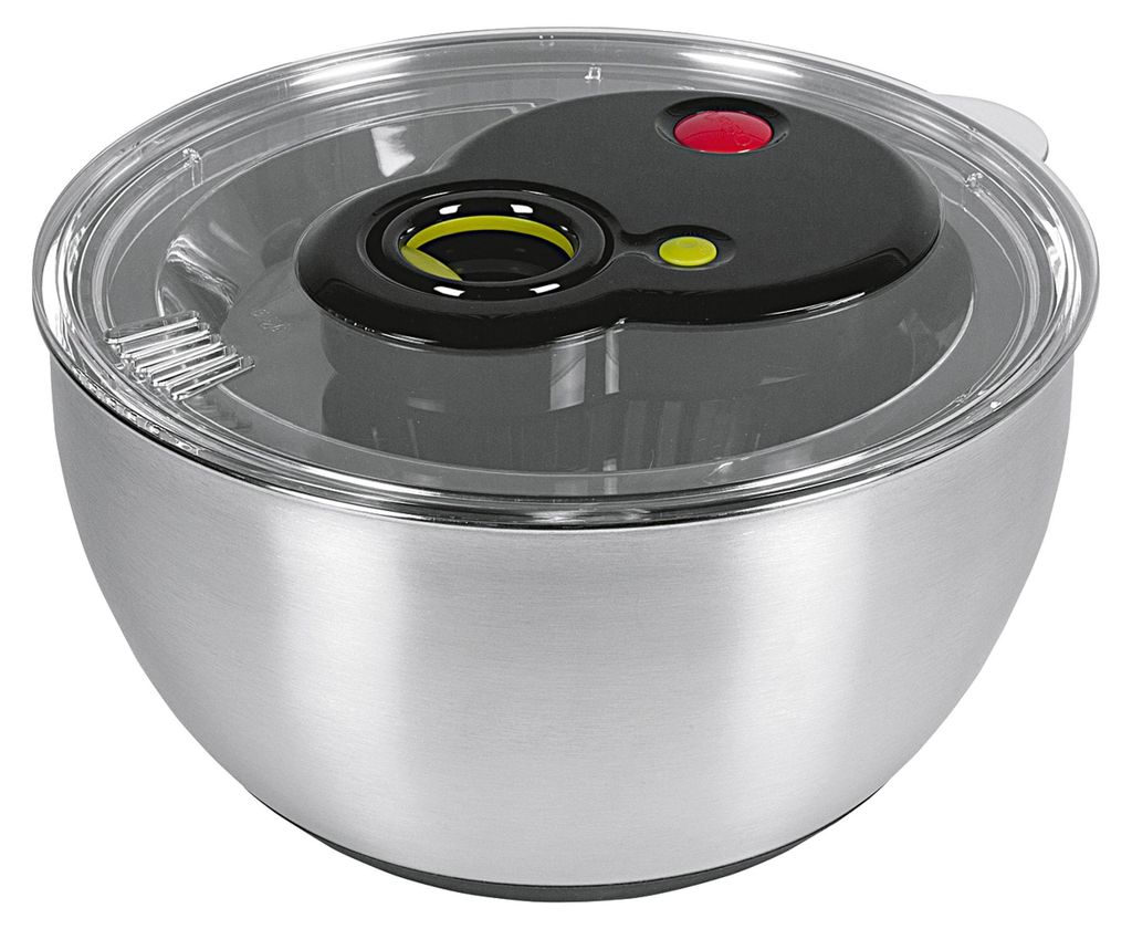 EMSA centrifuga per insalata Turboline 4,5 litri in acciaio Immagine del prodotto 