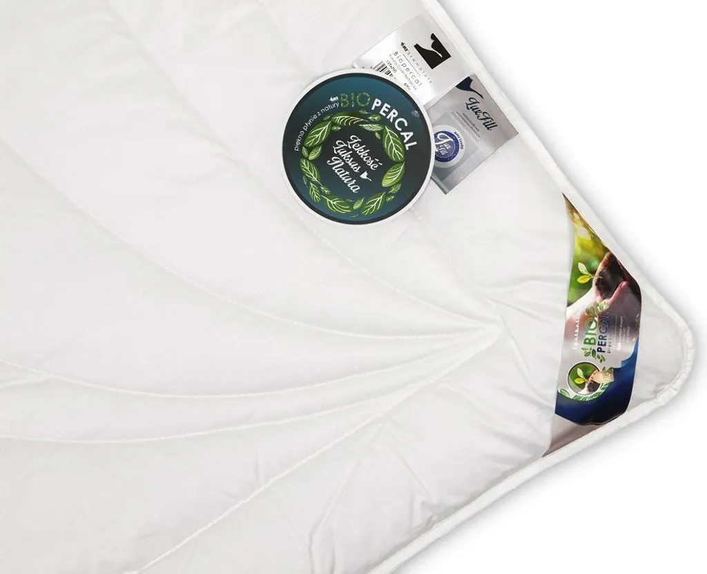 Coperta Anallergica AMZ 155x200 BioPercal 100% Cotone | Tutto l'Anno - 2