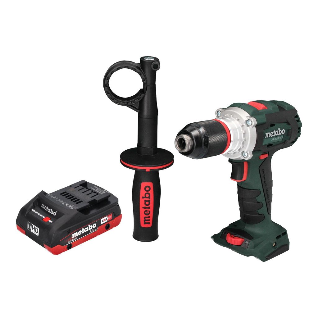 Metabo BS 18 LTX BL I Akku Bohrschrauber 18 V 130 Nm Brushless + 1x LiHD Akku 4,0 Ah - ohne Ladegerät