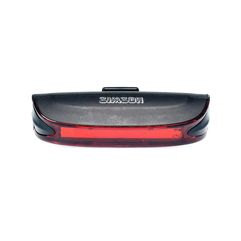 Soyez Visible de Loin à Vélo avec le Feu USB Simson 20 LED 3 LUX Rouge
