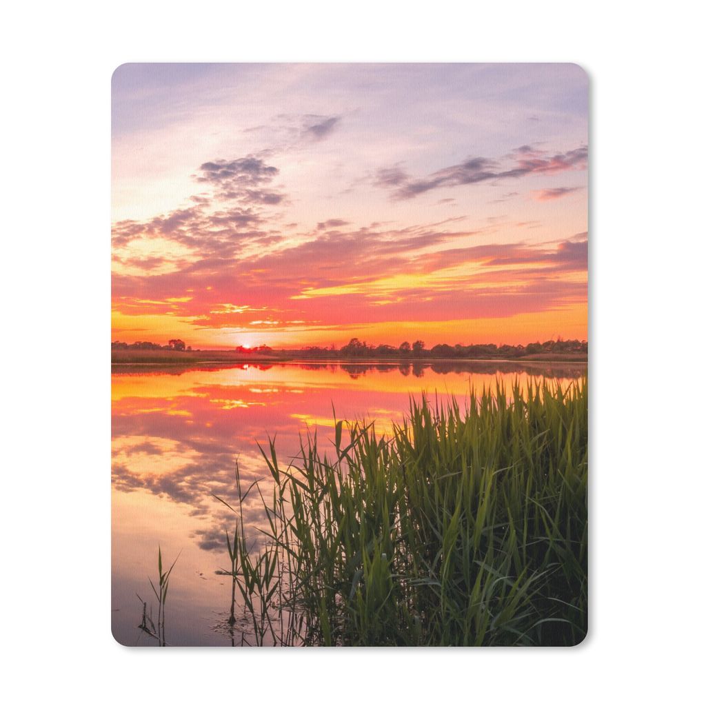 MuchoWow Mauspad Mousepad Wasser - Luft - Natur 30x40 cm - Mousepads - Maus Mat - Pad - Mausunterlage - Mausmatten
