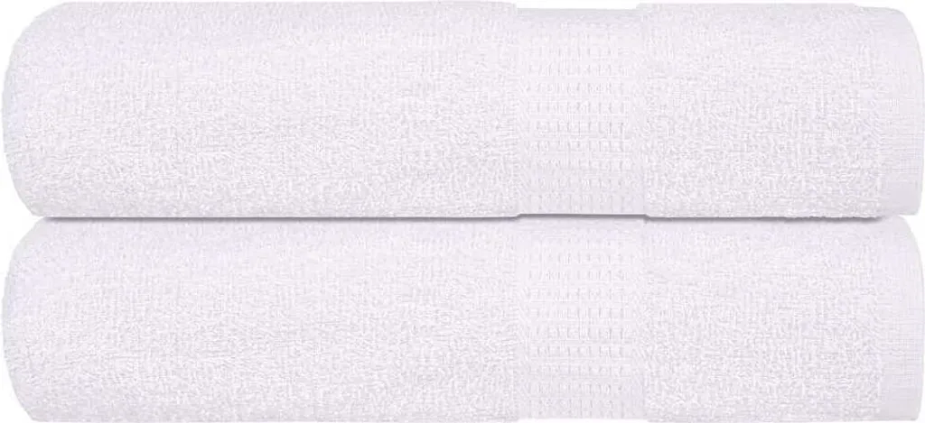 Asciugamani FROGN 2 pezzi Bianco 50x100 cm 360 g/m²