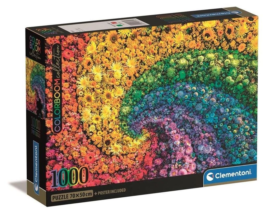 Clementoni Puzzle 1000 elementów Colorboom Compact Zdjęcie produktu 