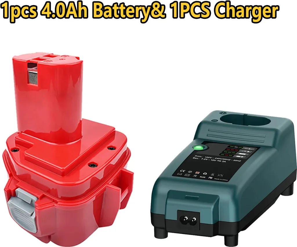 Pack Batterie Haute Capacité 4000mAh et Chargeur Rapide Multicompatible - 2