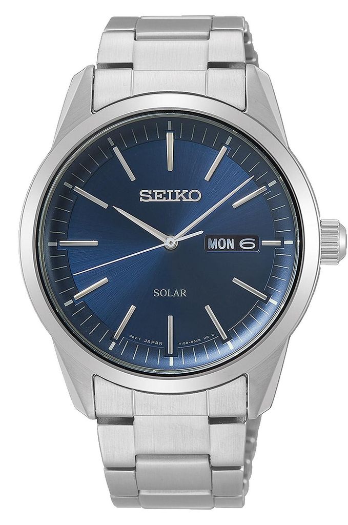 Seiko SNE525P1 herenhorloge, roestvrijstalen kast, metalen Productafbeelding 