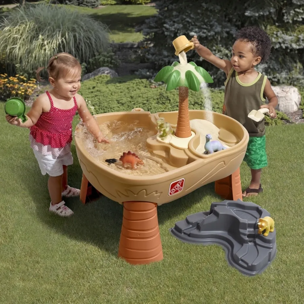Step2 Dino Dig Table de jeu Sable et Eau avec Kit Accessoires 7 Pièces - 17