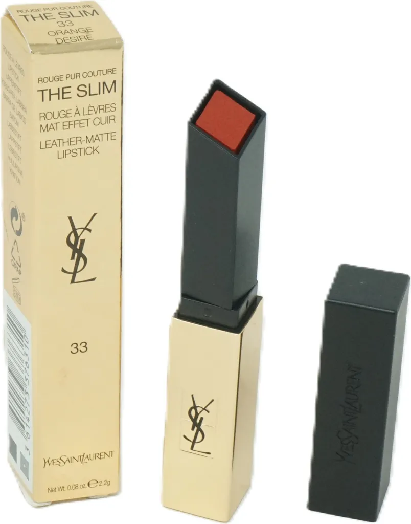 Rouge Pur Couture The Slim Lipstick 3g - Rouge à Lèvres Mat YSL Luxe