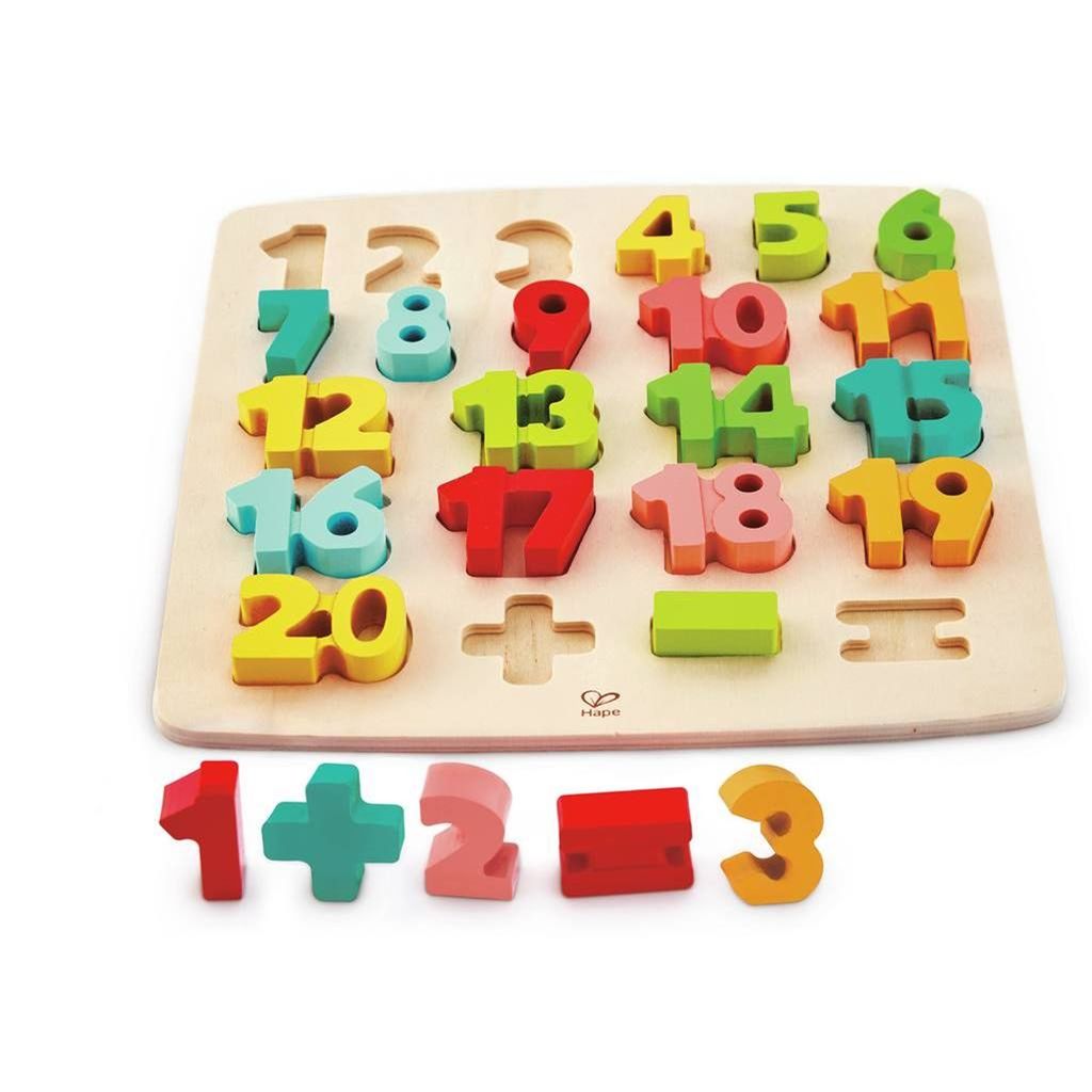 Puzzle con numeri e simboli aritmetici / 24 pezzi Immagine del prodotto 