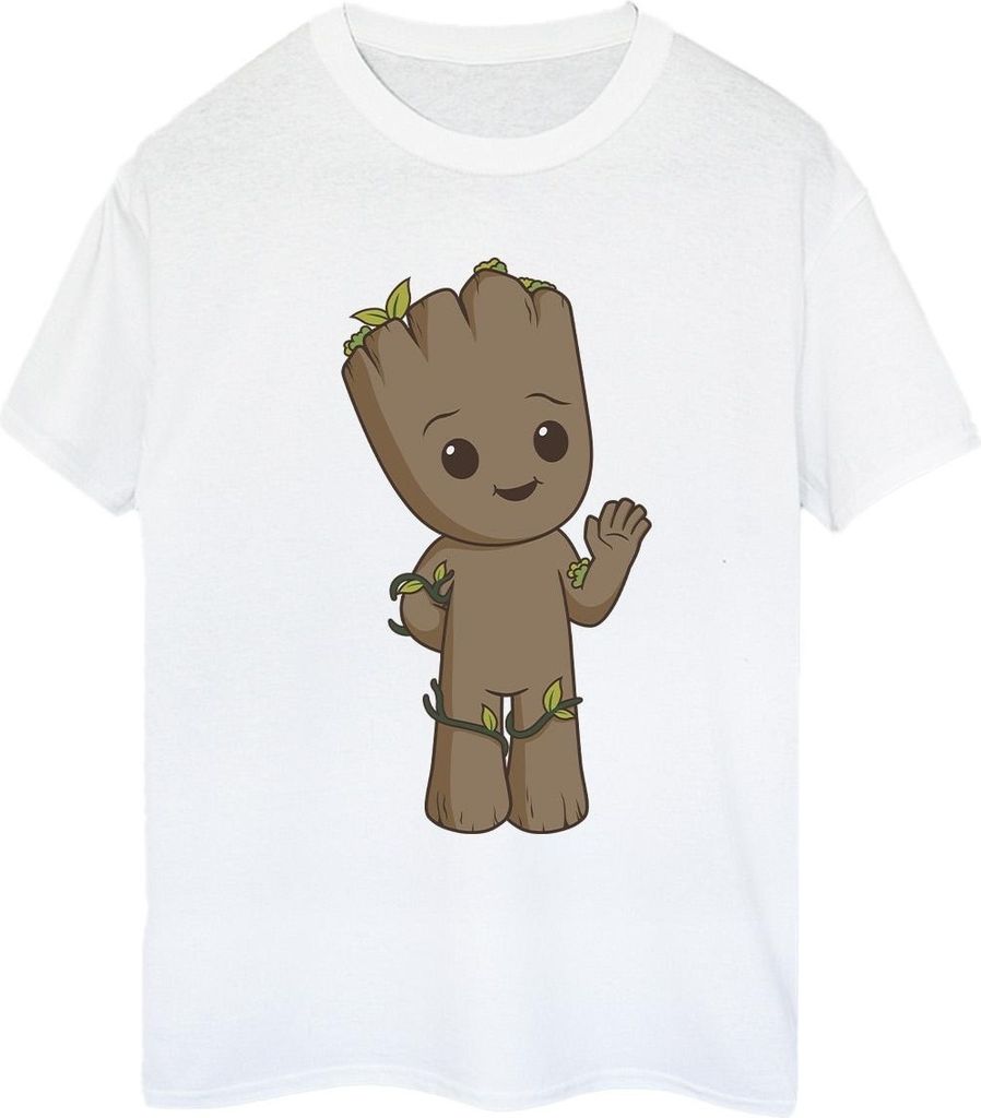 Marvel - "I Am Groot" T-Shirt für Damen BI35173 (S) (Weiß)