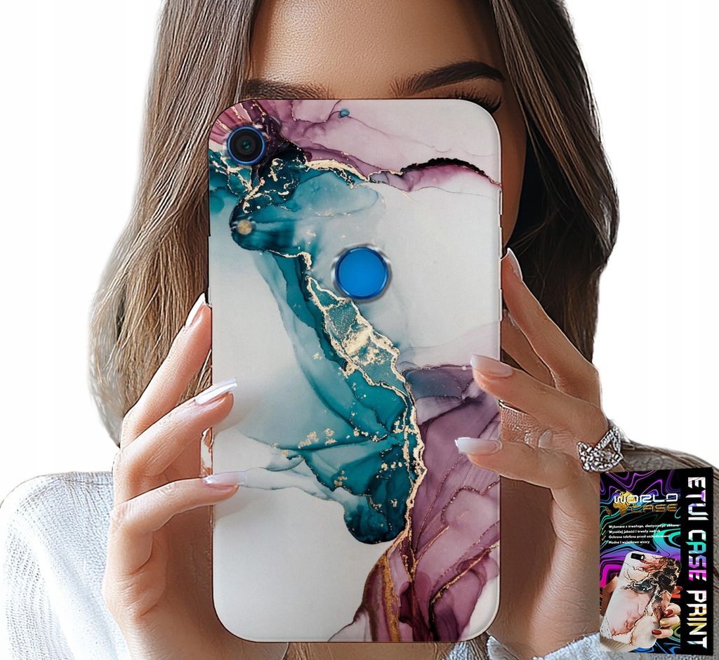 Tasche Für Huawei Y6S - Elegante Marmor Modische Frauen Fall