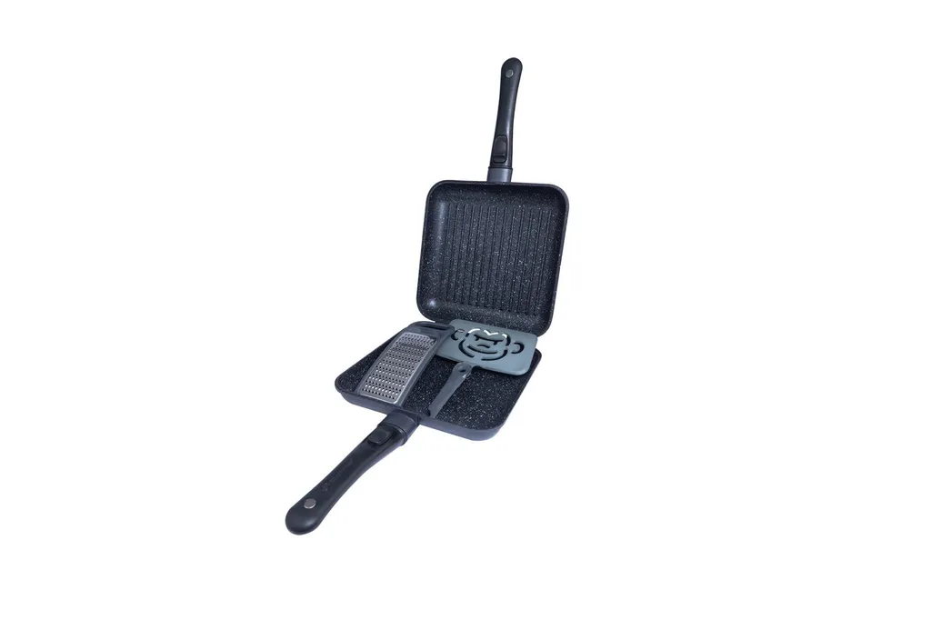 RidgeMonkey Connect Pan XXL Granito | Resistenza Estrema Outdoor