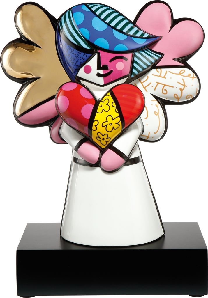 Goebel Romero Britto Glaube Statue