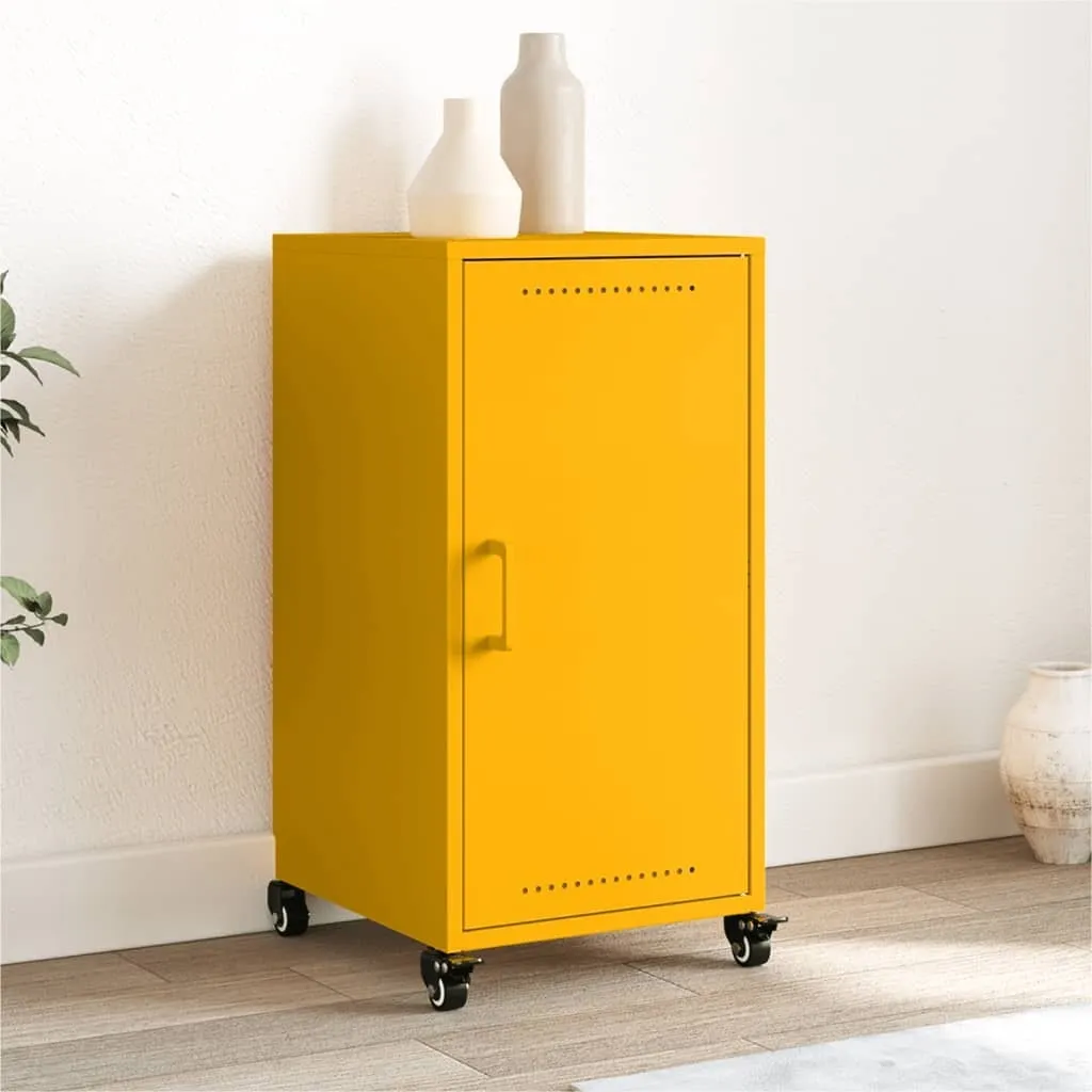 BEI CLORIS Credenza giallo senape 36x39x72 cm acciaio - Cassettiere Nuovo2885603 1pacco