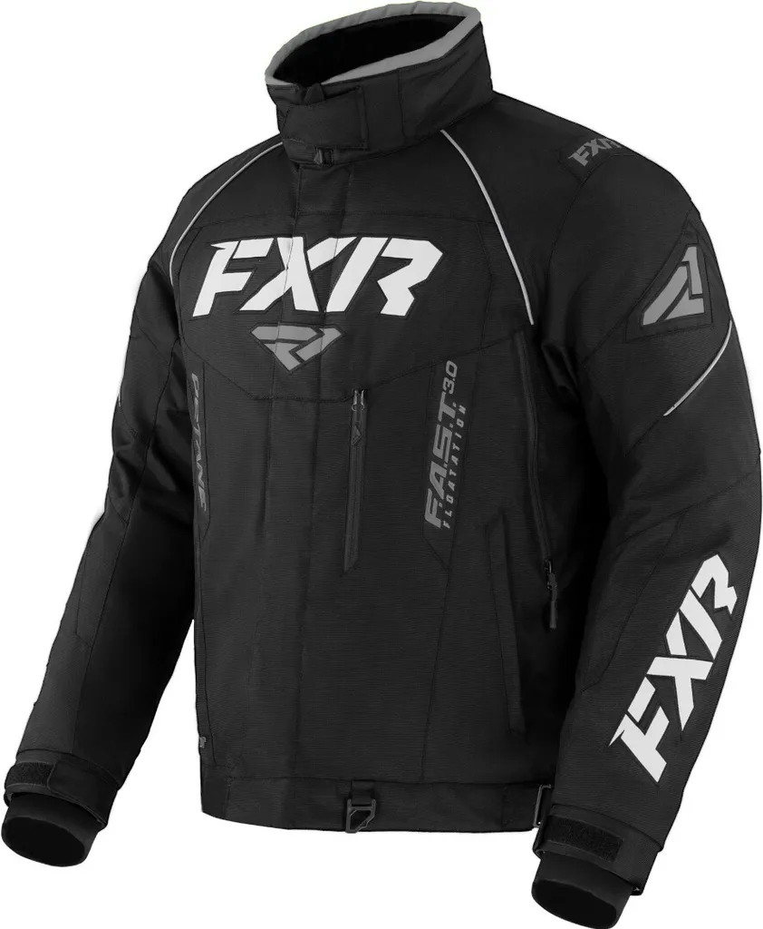 Veste de motoneige FXR Octane 2023 Noir Blanc S vêtement hiver technique
