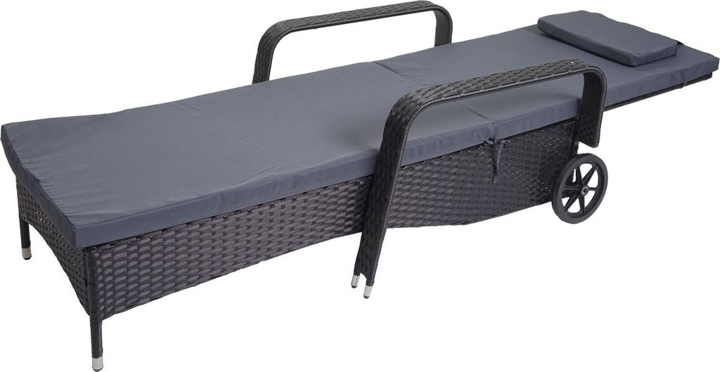 Poly-ratanové lehátko Carrara, Relax Lounger Garden Obrázok produktu 2