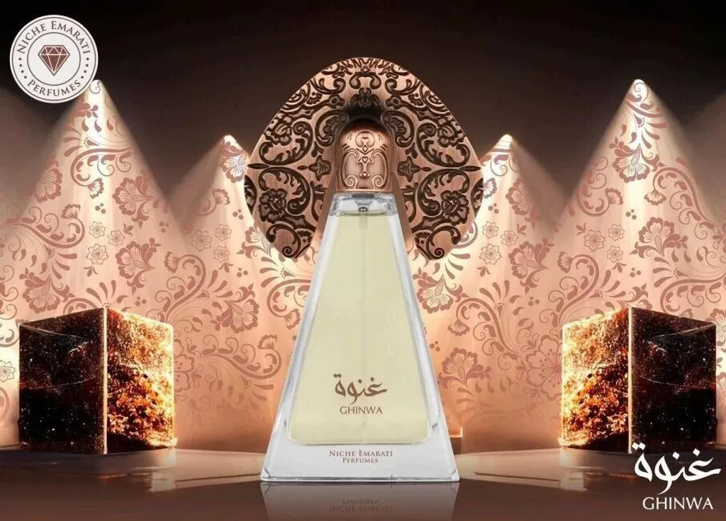 Profumo Ghinwa Lattafa Niche Emarati 100ml - EDP Unisex Originale - 11