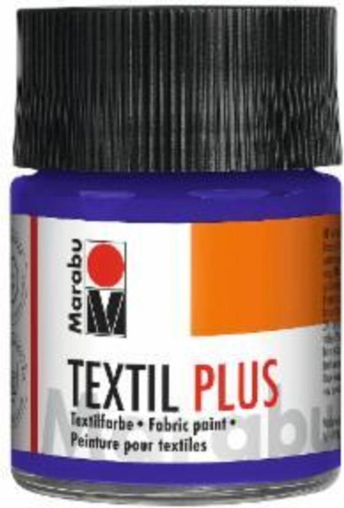 Marabu 1715 05 051 Textil plus Violett dunkel 50 ml(P) Immagine del prodotto 