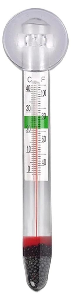 Wasserthermometer, präzise digitale Temperaturmessung – Kabelloses Messgerät mit klarem Display für Süß- und Meerwasseraquarien, Terrarien u...