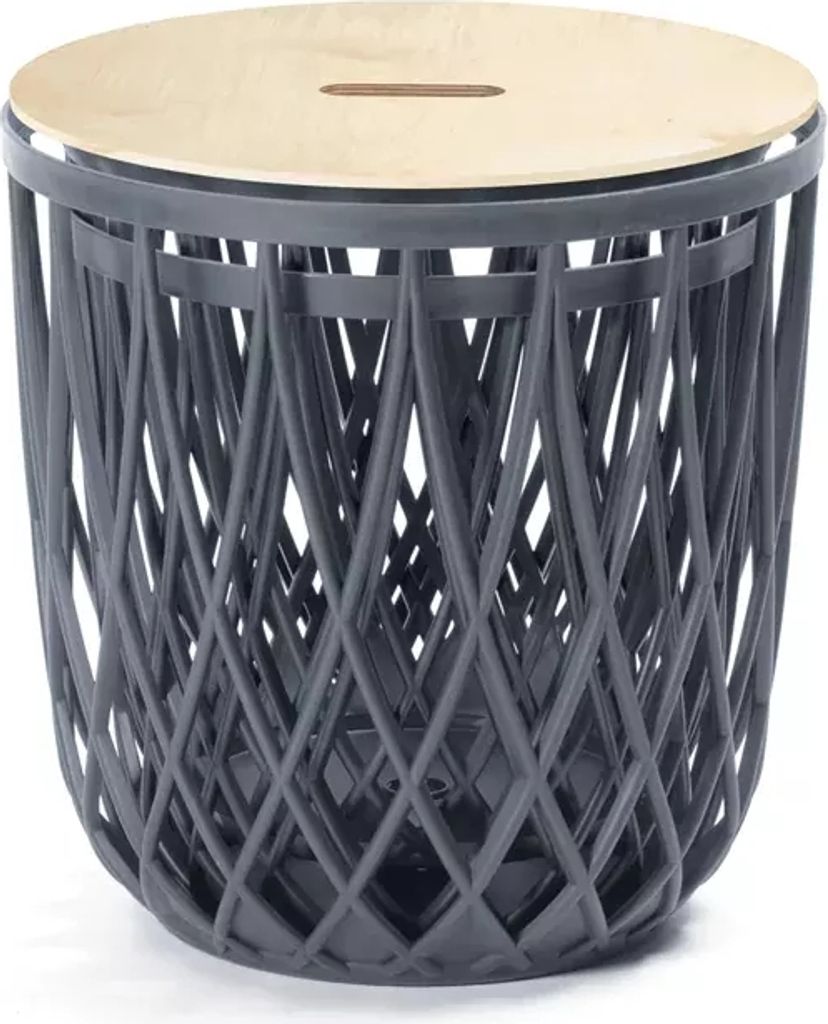 NABBI Universalkorb aus Kunststoff (3 Stck) IKUBS3 35/55 l - Anthrazit