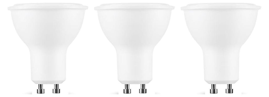 Modee GU10 LED Spot Lampe 6W 550lm 6000K Tageslichtweiß 3 Stück