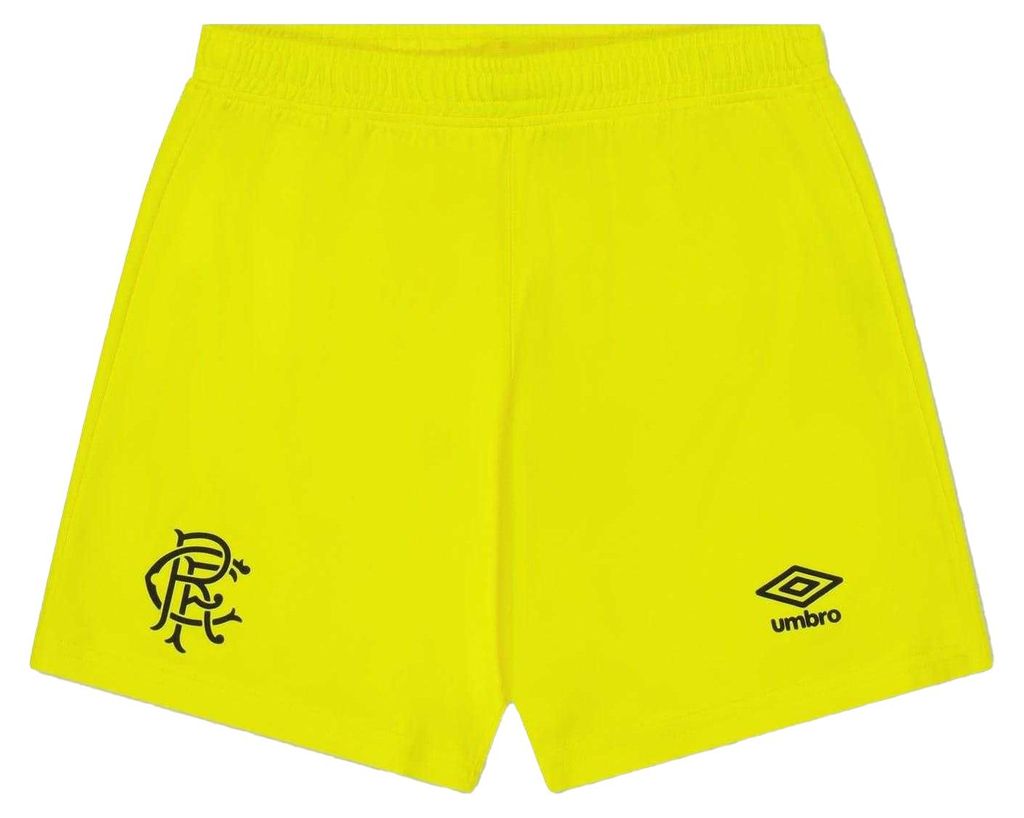 Umbro - "2025/2026" Torwartshorts für Kinder , Fußball GT13936 (158) (Gelb)