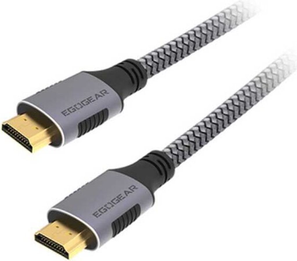 EgoGear HDMI Kabel 2m grau/schwarz (UNI) SCH20