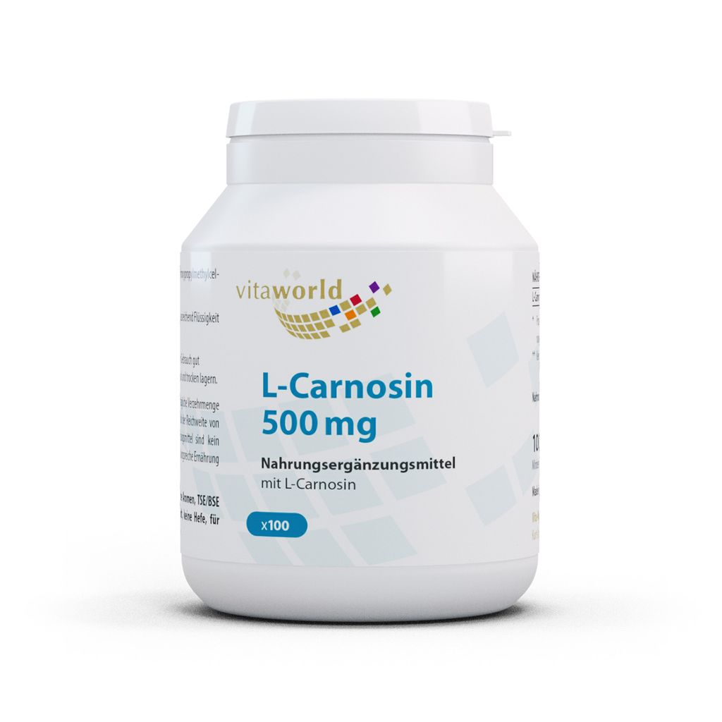 Vita World L-Carnosin 500 mg | 100 Kapseln | | Kaufland.de