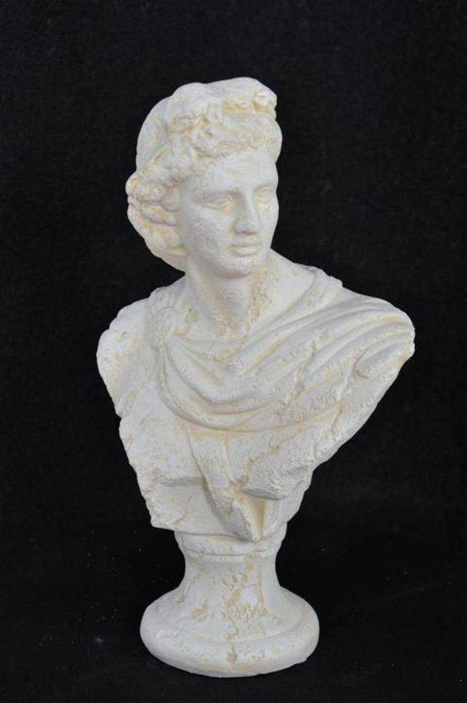 Design Büste Appolo Figur Statue Skulptur Figuren Deko Dekoration Skulpturen Rom