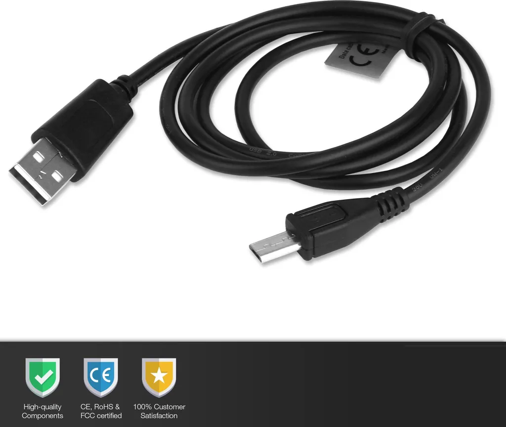 2x Cavo Micro-USB CELLONIC per Oukitel WP13 WP12 Pro WP6 | Punta Lunga - 5