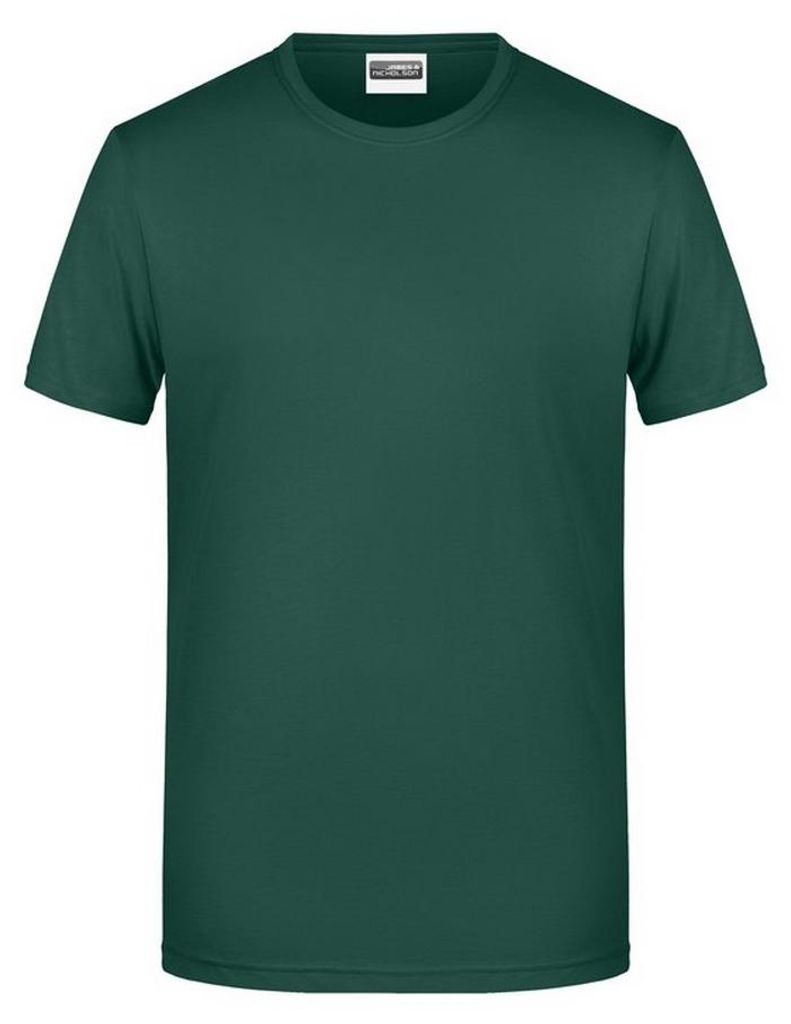 James and Nicholson - "Basic" T-Shirt für Herren LT2608 (L) (Dunkelgrün)