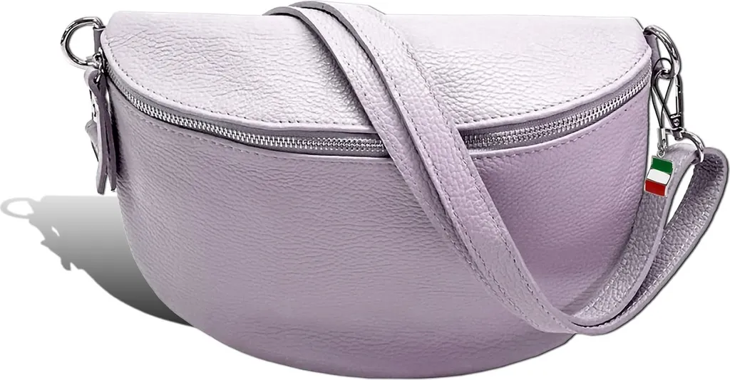 Libérez vos mains avec le sac banane rose Florence en cuir D2OTF825A